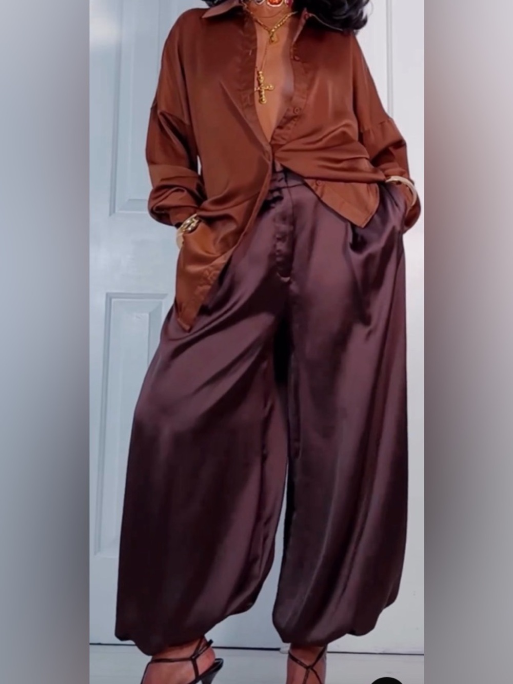 Zara balloon pants